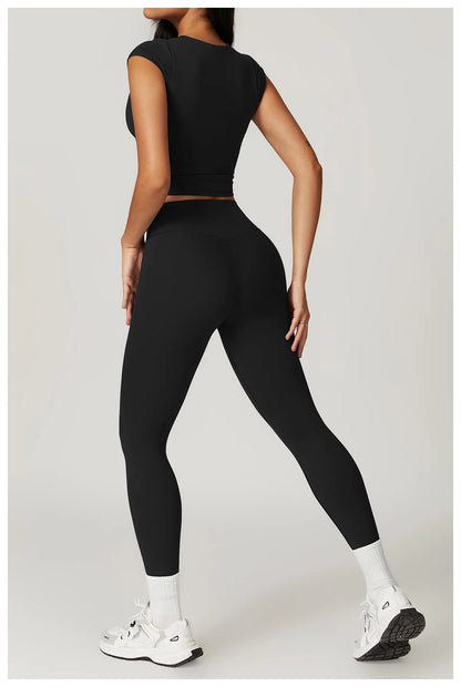 Genci T Sleeve Athletic Pants Set