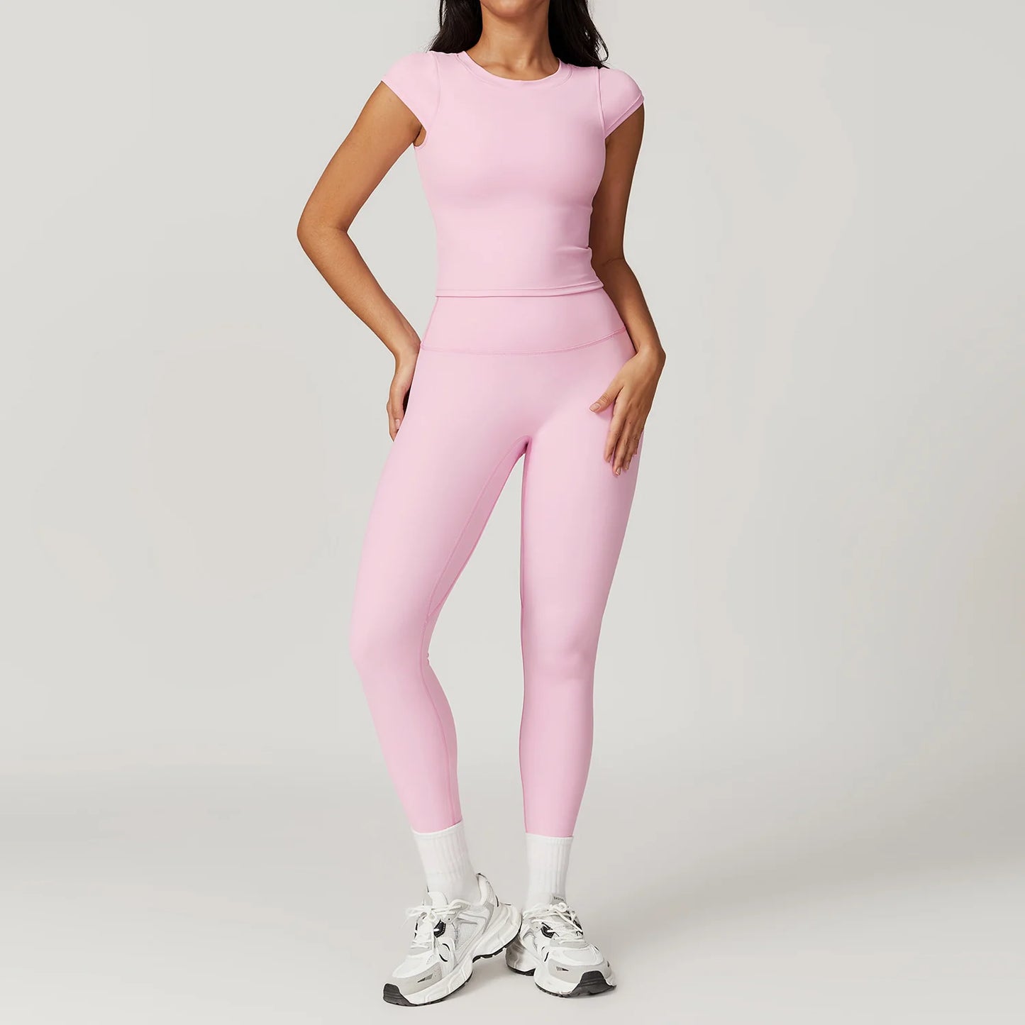 Genci T Sleeve Athletic Pants Set