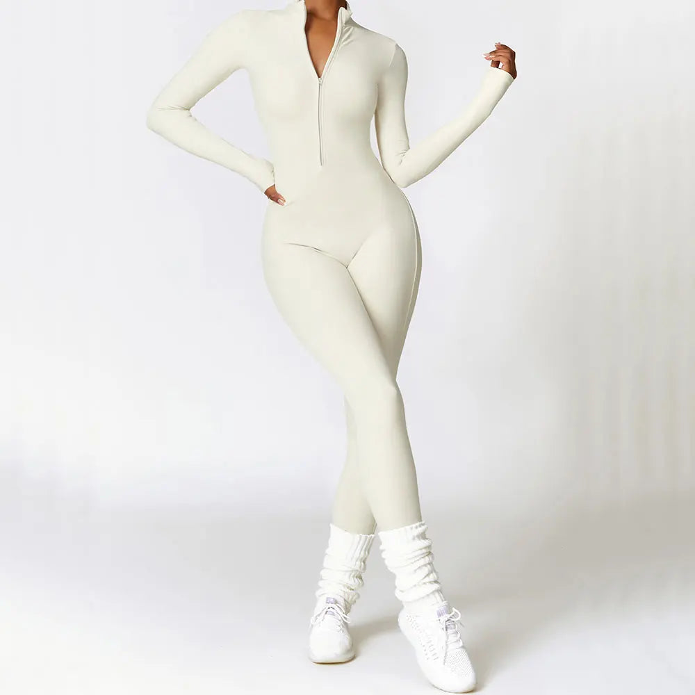 Snatched Long-Sleeve Catsuit (New Colors)