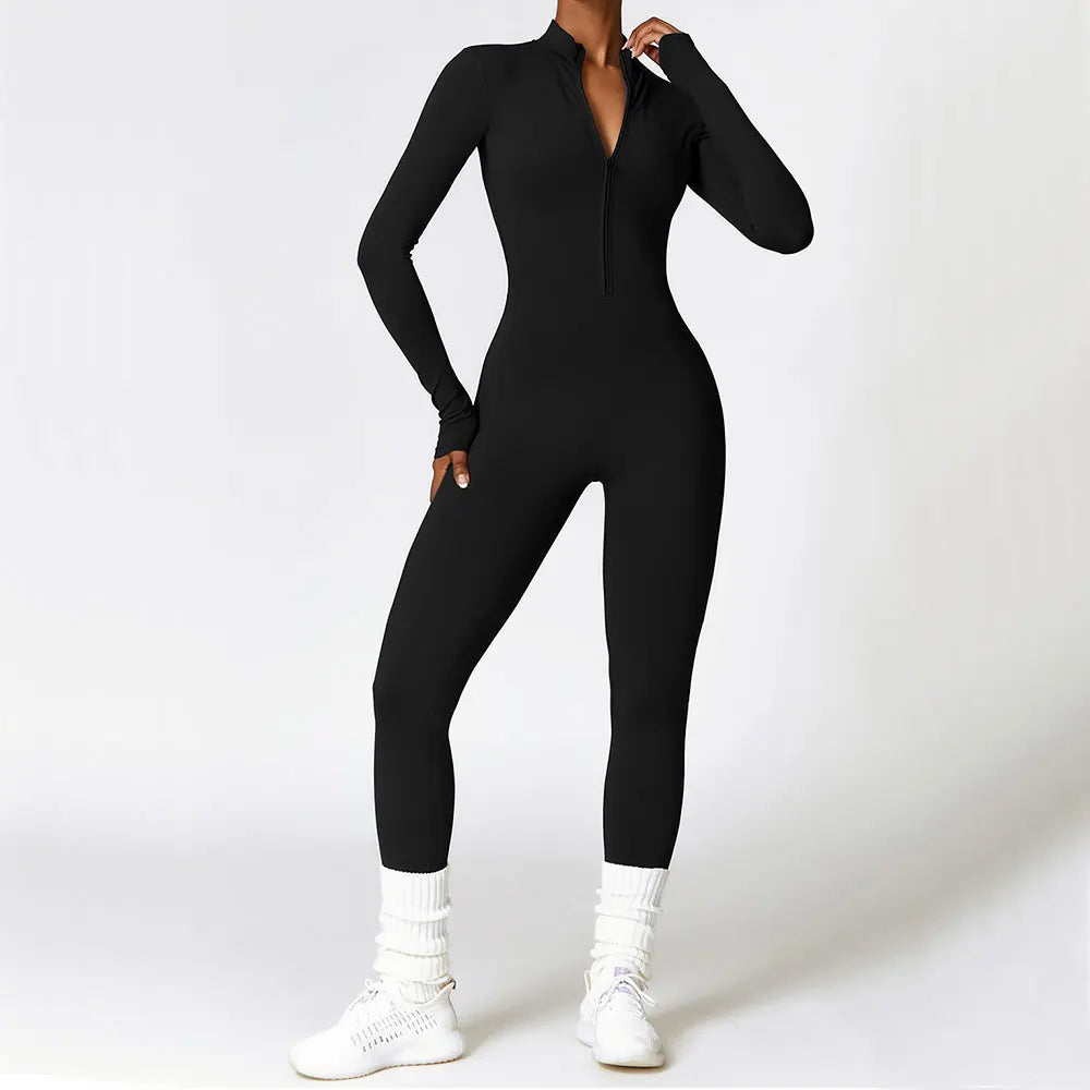 Snatched Long-Sleeve Catsuit (New Colors)