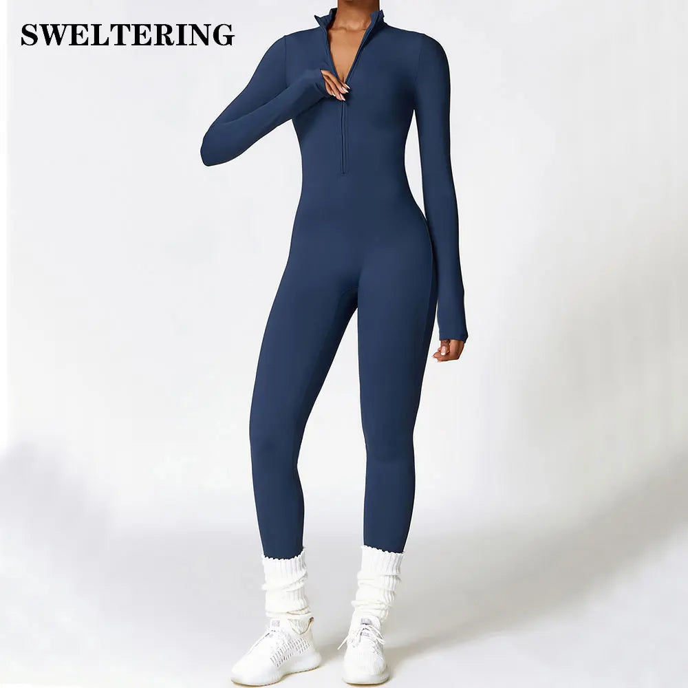 Snatched Long-Sleeve Catsuit (New Colors)