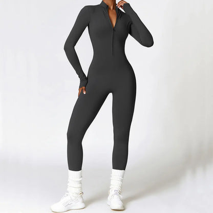 Snatched Long-Sleeve Catsuit (New Colors)