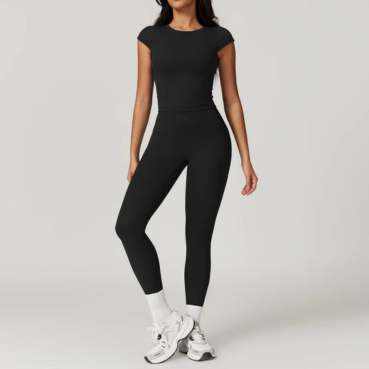 Genci T Sleeve Athletic Pants Set