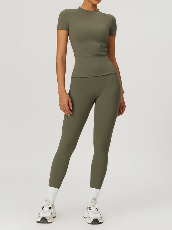 Genci T Sleeve Athletic Pants Set