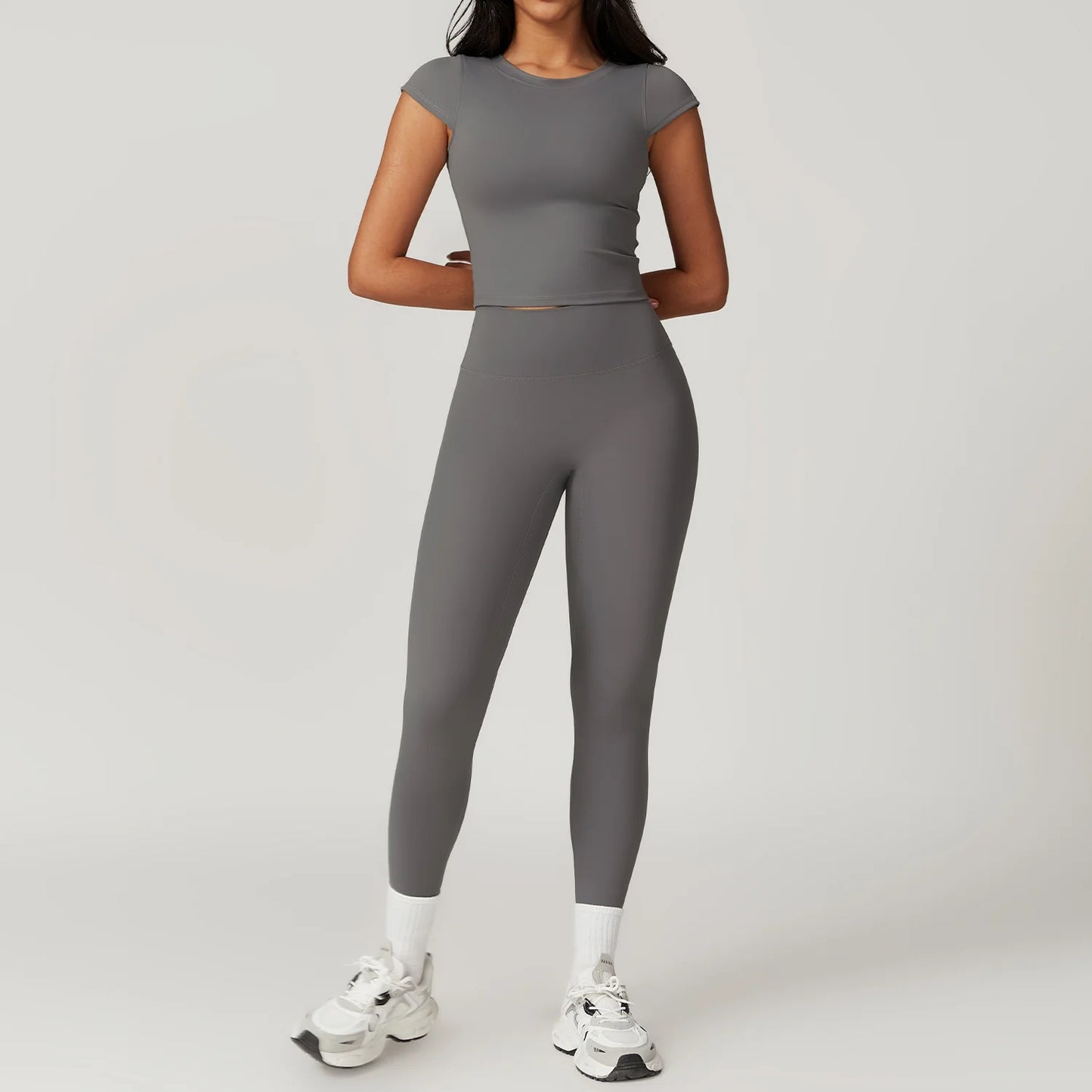 Genci T Sleeve Athletic Pants Set