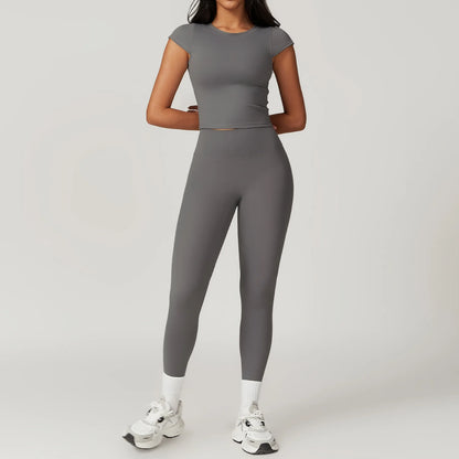 Genci T Sleeve Athletic Pants Set